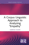 Cover: A Corpus Linguistic Approach to Analyzing "Empathy" - Routledge