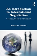 Cover: An Introduction to International Negotiation - Routledge