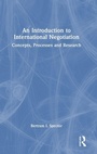 Cover: An Introduction to International Negotiation - Routledge