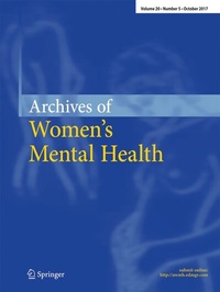 Abbildung von: Archives of Women's Mental Health - Springer