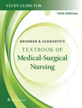 Cover: Study Guide for Brunner & Suddarth's Textbook of Medical-Surgical Nursing - WOLTERS KLUWER HEALTH