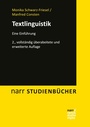 Cover: Textlinguistik - Narr Francke Attempto Verlag