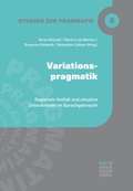 Cover: Variationspragmatik - Narr Francke Attempto Verlag