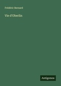 Cover: Vie d'Oberlin - Antigonos Verlag