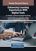 Cover: Enhancing Learning Experiences With Digital Tools: AI, ChatGPT, and Virtual and Augmented Reality - Information Science Publishing
