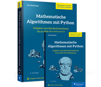 Enlarge image Cover: Mathematische Algorithmen mit Python - Rheinwerk