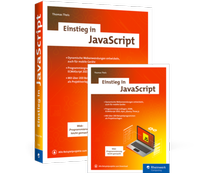 Enlarge image Cover: Einstieg in JavaScript - Rheinwerk
