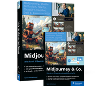 Abbildung von: Midjourney & Co. - Rheinwerk