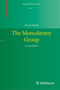 Abbildung von: The Monodromy Group - Birkhäuser