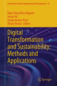 Enlarge image Cover: Digital Transformation and Sustainability: Methods and Applications - Springer
