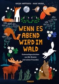 Cover: Wenn es Abend wird im Wald - Hanser