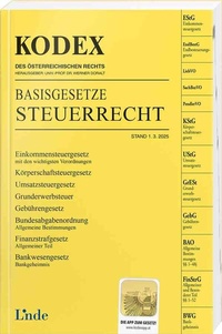 Abbildung von: KODEX Basisgesetze Steuerrecht - Linde
