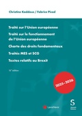 Cover: Trait&eacute; sur l'Union europ&eacute;enne. Trait&eacute; sur le fonctionnement de l'Union europ&eacute;enne, Charte des droits fondamentaux, Trait&eacute;s MES et SCG, Textes relatifs au Brexit - St&auml;mpfli Verlag AG
