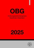 Bild: Ordnungsbeh&ouml;rdengesetz Nordrhein-Westfalen - OBG NRW 2025 - epubli
