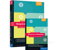 Enlarge image Cover: Responsive Webdesign - Rheinwerk