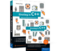 Enlarge image Cover: Einstieg in C++ - Rheinwerk