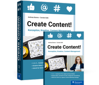 Enlarge image Cover: Create Content! - Rheinwerk