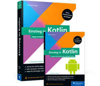 Abbildung von: Einstieg in Kotlin - Rheinwerk