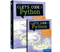 Abbildung von: Let's code Python - Rheinwerk