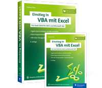 Abbildung von: Einstieg in VBA mit Excel - Rheinwerk