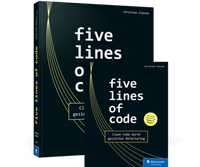 Enlarge image Cover: Five Lines of Code - Rheinwerk