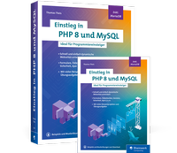 Abbildung von: Einstieg in PHP 8 und MySQL - Rheinwerk