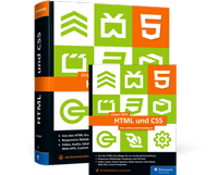 Abbildung von: HTML und CSS - Rheinwerk