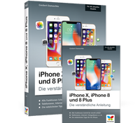 Abbildung von: iPhone X, iPhone 8 und 8 Plus - Rheinwerk