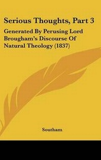 Enlarge image Cover: Serious Thoughts, Part 3 - Kessinger Publishing
