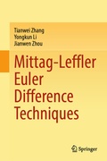 Cover: Mittag-Leffler Euler Difference Techniques - Springer Nature Switzerland AG