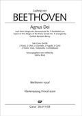 Cover: Agnus Dei (Klavierauszug) - Carus-Verlag