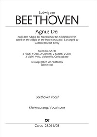 Abbildung von: Agnus Dei (Klavierauszug) - Carus-Verlag