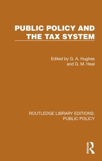 Abbildung von: Public Policy and the Tax System - Routledge