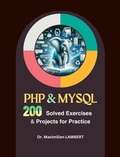 Cover: PHP and MYSQL: 200 solved exercises and projects for practice - Lulu.com
