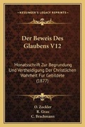 Cover: Der Beweis Des Glaubens V12 - Kessinger Publishing
