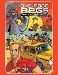 Cover: One Year of One-Page RPGs: VOLUME TWO - Rowan, Rook & Decard