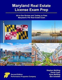 Abbildung von: Maryland Real Estate License Exam Prep - Performance Programs Company LLC