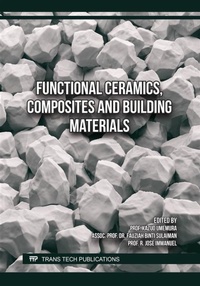 Abbildung von: Functional Ceramics, Composites and Building Materials - Trans Tech Publications Ltd
