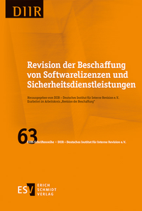 Abbildung von: Revision der Beschaffung von Softwarelizenzen und Sicherheitsdienstleistungen - Erich Schmidt Verlag