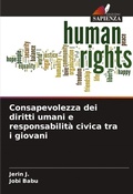 Cover: Consapevolezza dei diritti umani e responsabilita civica tra i giovani - Edizioni Sapienza