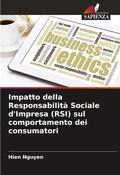 Cover: Impatto della Responsabilita Sociale d'Impresa (RSI) sul comportamento dei consumatori - Edizioni Sapienza