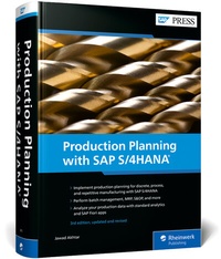 Abbildung von: Production Planning with SAP S/4HANA - SAP PRESS