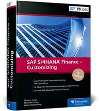 Abbildung von: SAP S/4HANA Finance - Customizing - SAP PRESS