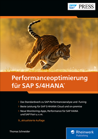 Abbildung von: Performanceoptimierung für SAP S/4HANA - SAP PRESS