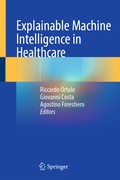 Cover: Explainable Machine Intelligence in Healthcare - Springer