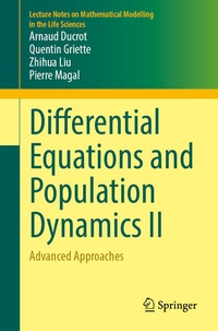 Enlarge image Cover: Differential Equations and Population Dynamics II - Springer
