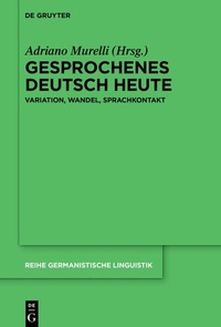 Abbildung von: Gesprochenes Deutsch heute - De Gruyter