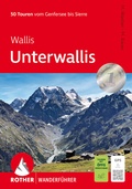 Cover: ROTHER Wanderf&uuml;hrer Wallis: Unterwallis - Rother Bergverlag