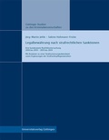 Cover: Legalbew&auml;hrung nach strafrechtlichen Sanktionen - Universit&auml;tsverlag G&ouml;ttingen