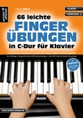 Cover: 66 leichte Finger&uuml;bungen in C-Dur f&uuml;r Klavier - artist ahead